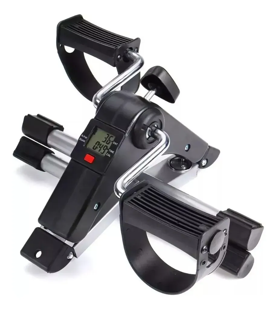Pedalera Ejercitador De Manos Y Pies Con Monitor Plegable